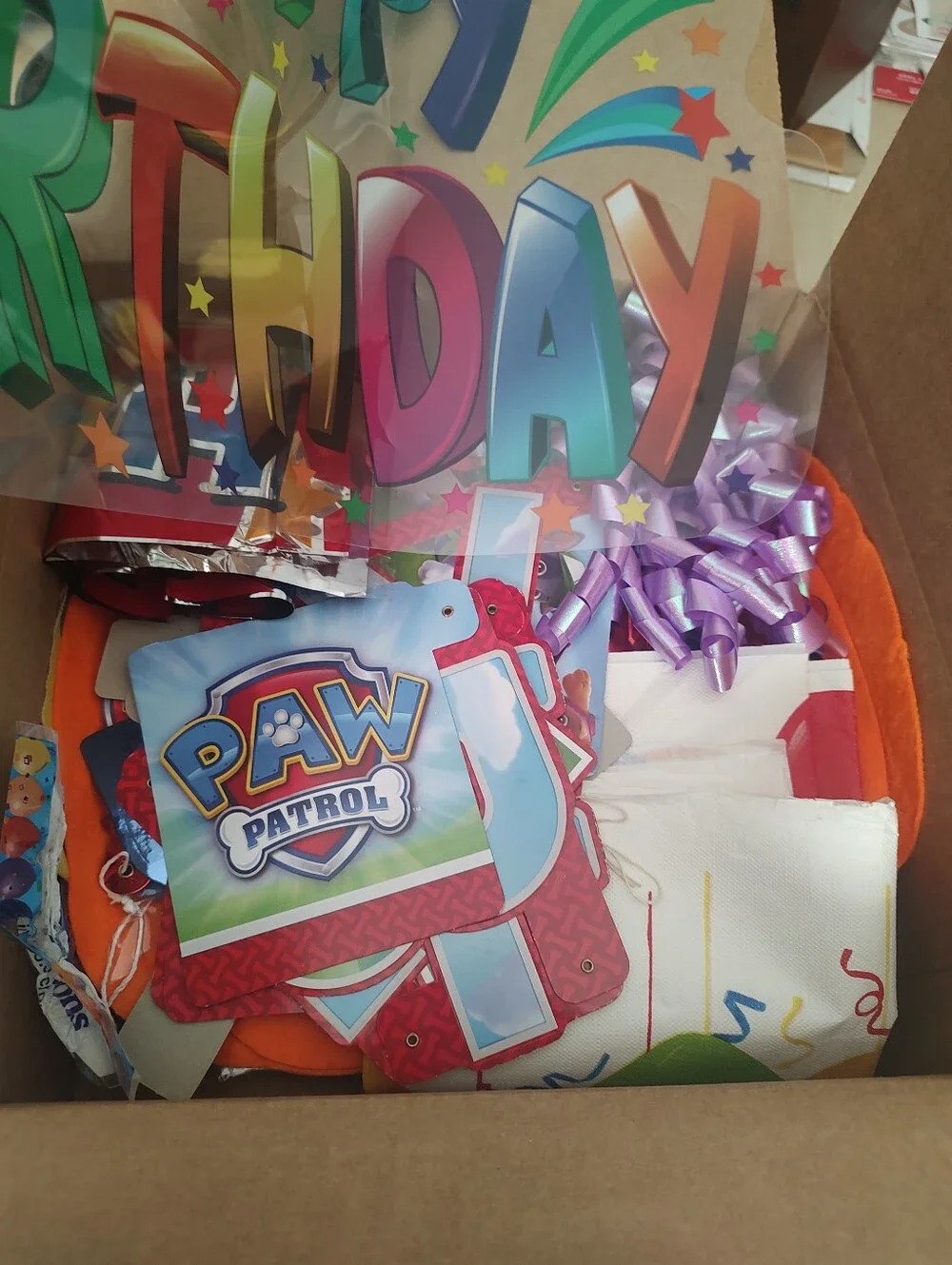 Multicolor Happy Birthday Halloween Christmas Decorations - Home Party Supplies